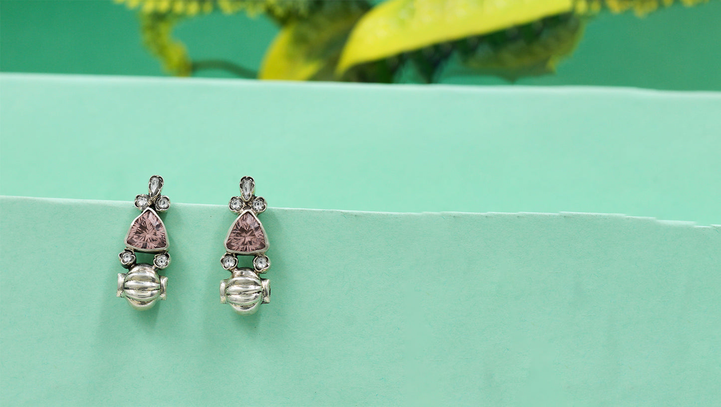 Timeless Sterling Silver Earrings by Sangeeta Boochra