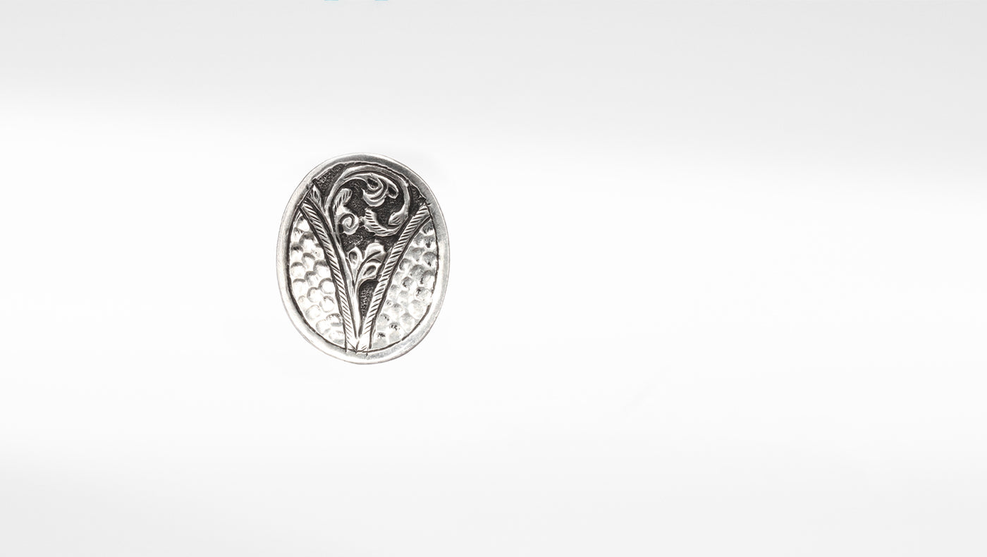 Sangeeta Boochra Silver Traditional Engraved Ring