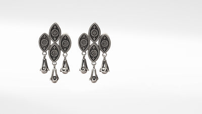Anantaya - Silver Handcrafted Earring
