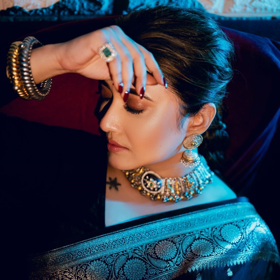 Sangeeta Boochra Signature Jewellery | Styled by  Sampurna Lahiri