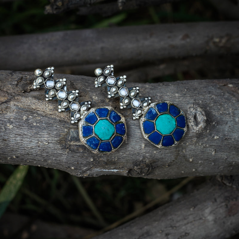 Sangeeta Boochra Silver Earrings