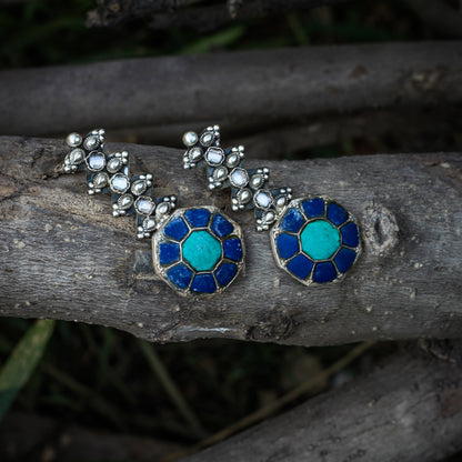 Sangeeta Boochra Silver Earrings