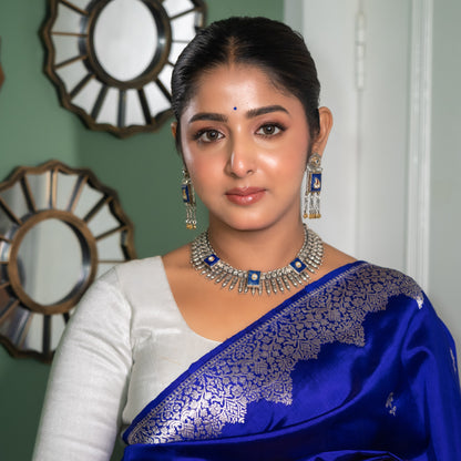 Swastika Ghosh in Signature Silver by Sangeeta Boochra