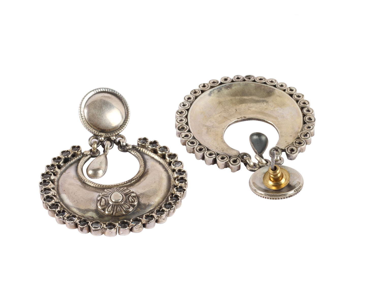 Sangeeta Boochra Silver Earrings