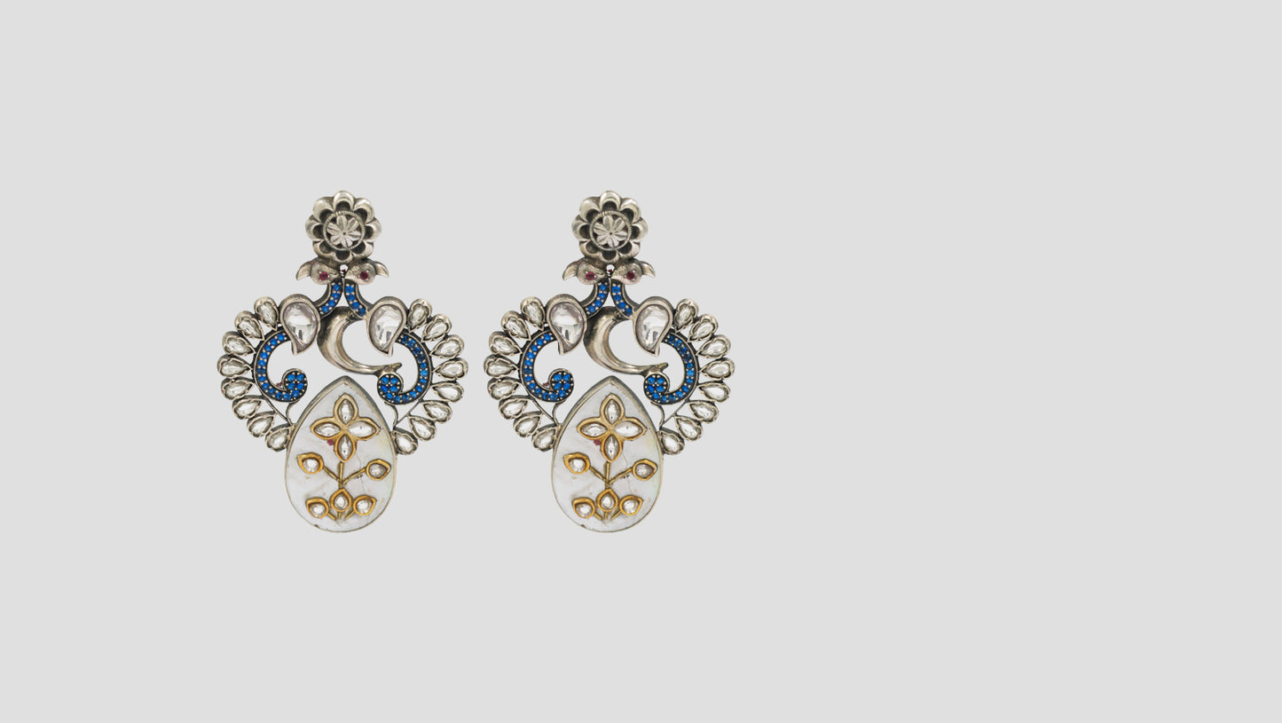 Sangeeta Boochra Designer Silver Earrings – A Blend of Heritage & Craft