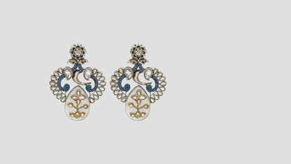 Sangeeta Boochra Designer Silver Earrings – A Blend of Heritage & Craft