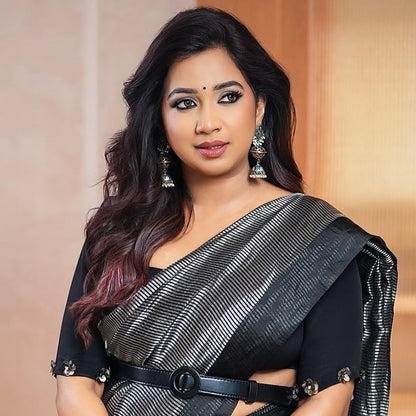 Ethereal Beauty in Silver | Shreya Ghoshal in Sangeeta Boochra