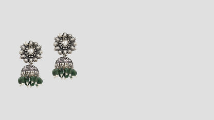 Royal Bloom: Sangeeta Boochra’s Classic Jhumkas