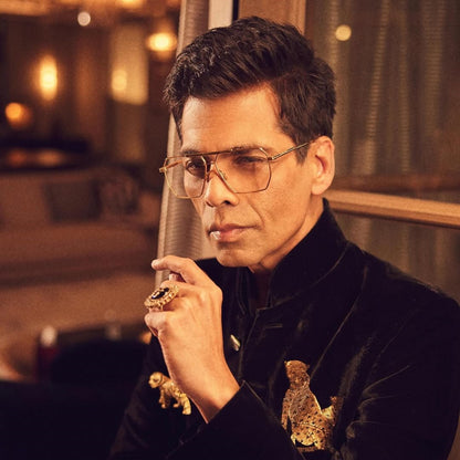 Sangeeta Boochra Signature Silver Ring | Worn by Karan Johar