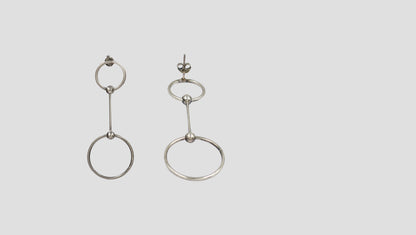 Sangeeta Boochra Handcrafted Silver Statement Earrings