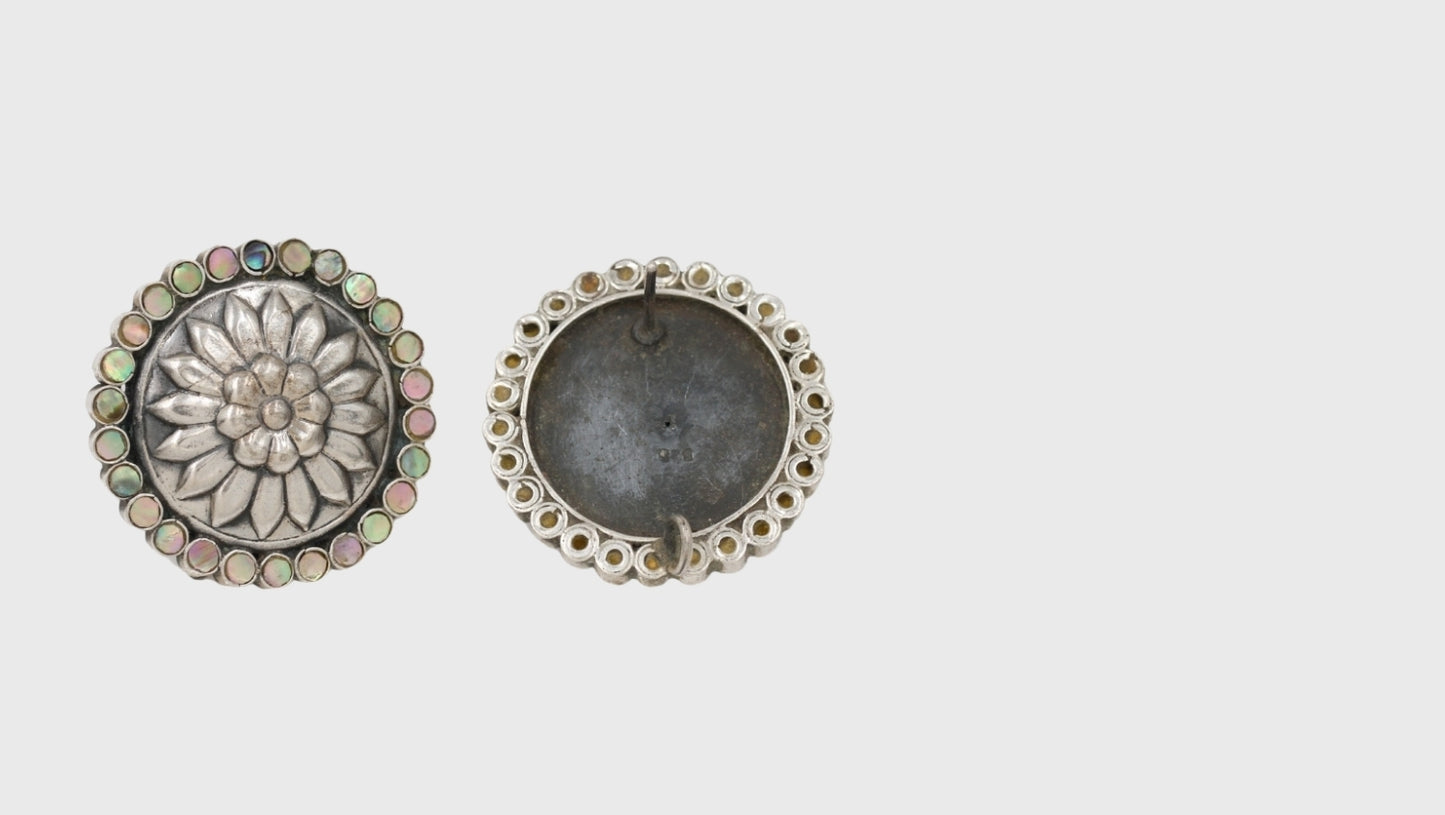 Silver Serenity: Handcrafted Earrings from Sangeeta Boochra