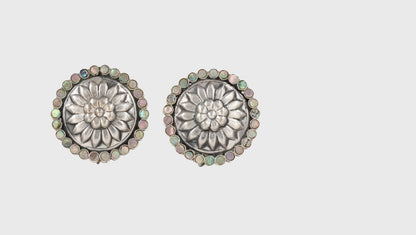 Silver Serenity: Handcrafted Earrings from Sangeeta Boochra