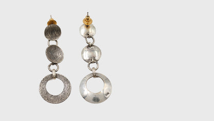 Classic Beauty: Sangeeta Boochra Silver Handcrafted Earrings