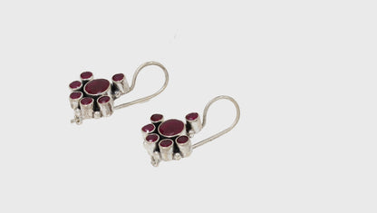 Artful Expression: Sangeeta Boochra Silver Handcrafted Earrings