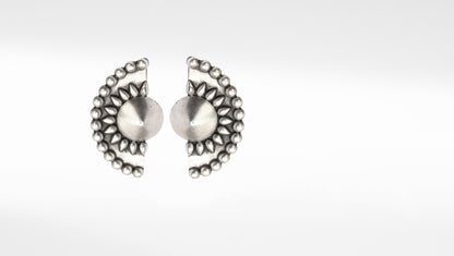 Anantaya - Silver Handcrafted Earring