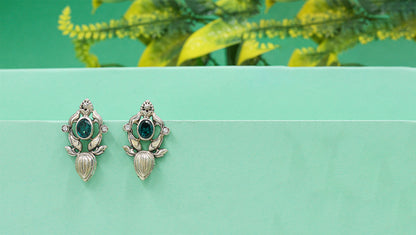 Handcrafted Silver Earring by Sangeeta Boochra