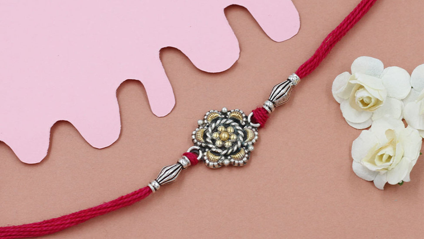 Fusion Silver Rakhi