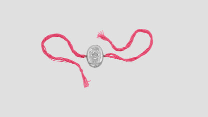 Vintage Bloom Silver Rakhi – by Sangeeta Boochra