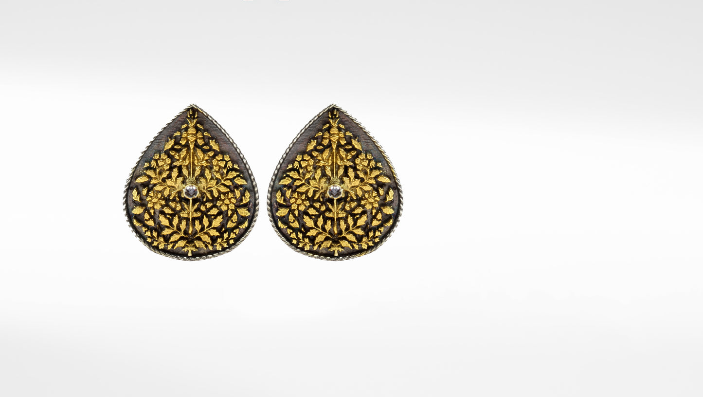 Anantaya - Silver Handcrafted Earring