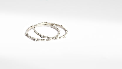 Sangeeta Boochra Silver Bangle