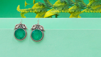 Signature Silver Earrings by Sangeeta Boochra