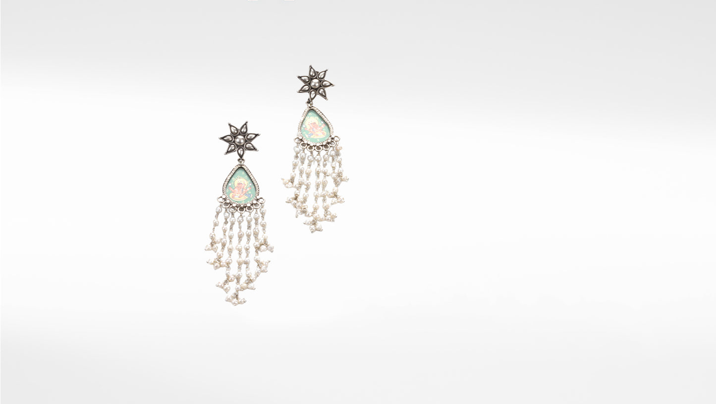 Sangeeta Boochra Silver Earrings