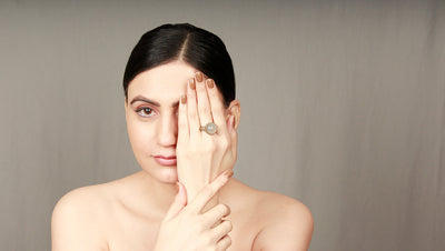 Sangeeta Boochra Silver Handcrafted Ring