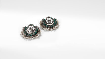 Sangeeta Boochra Silver Earrings