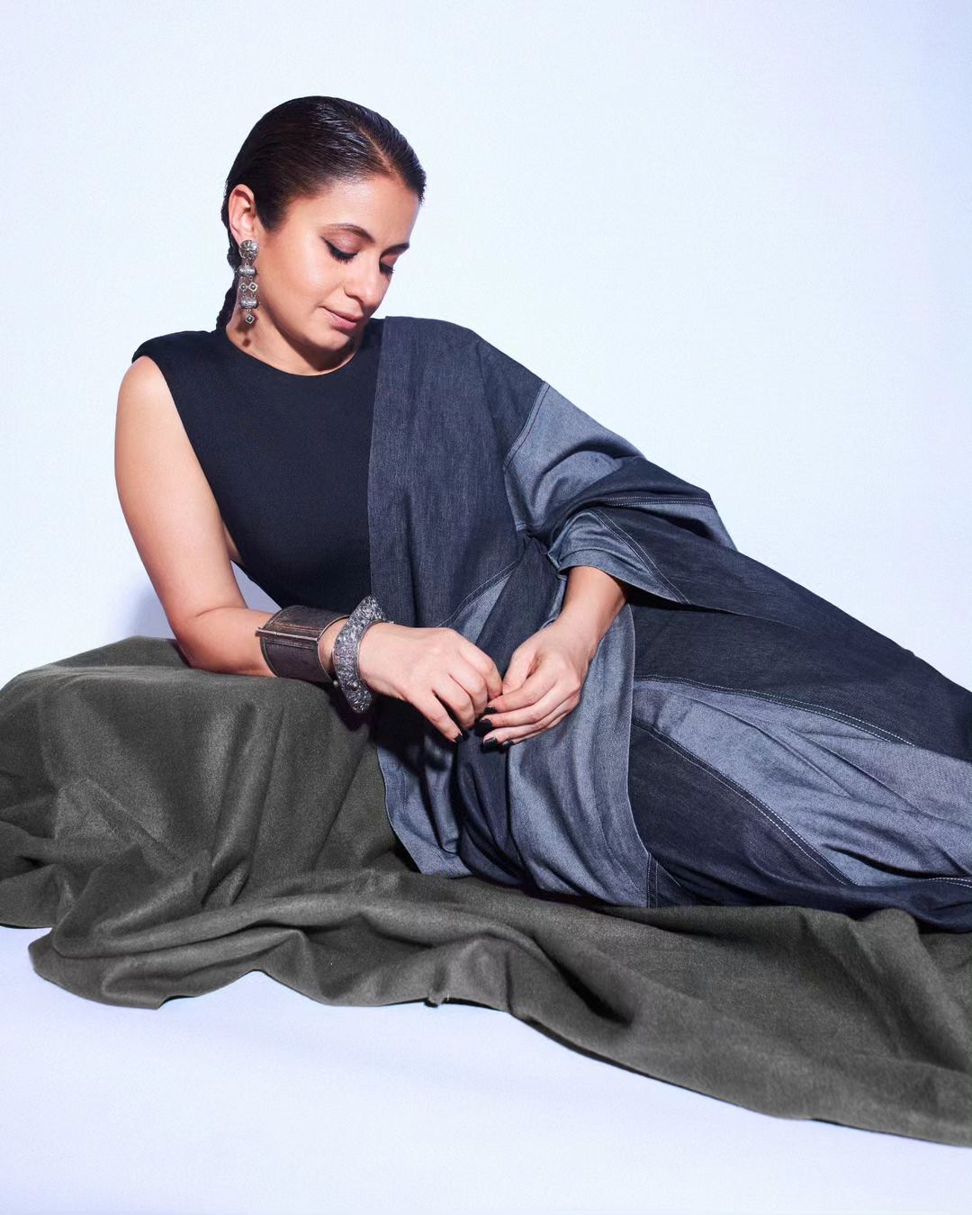 Rasika Dugal In Silver Jewellery