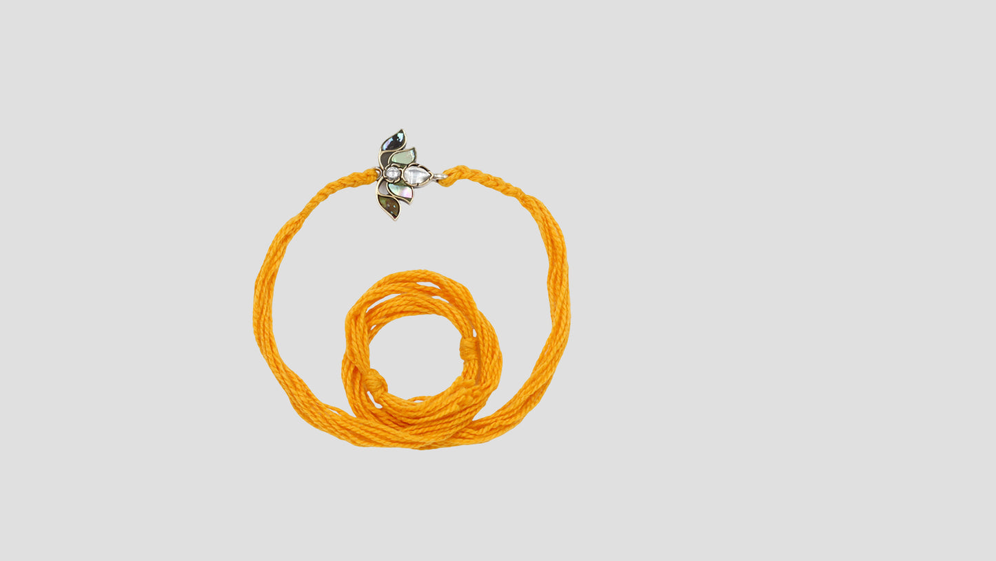 Radiant Lotus Rakhi by Sangeeta Boochra