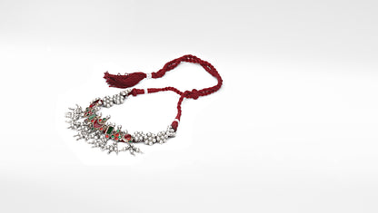 Sangeeta Boochra Silver Necklace