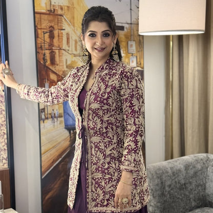 Kaushiki Chakraborty in Heritage Jewels by Sangeeta Boochra