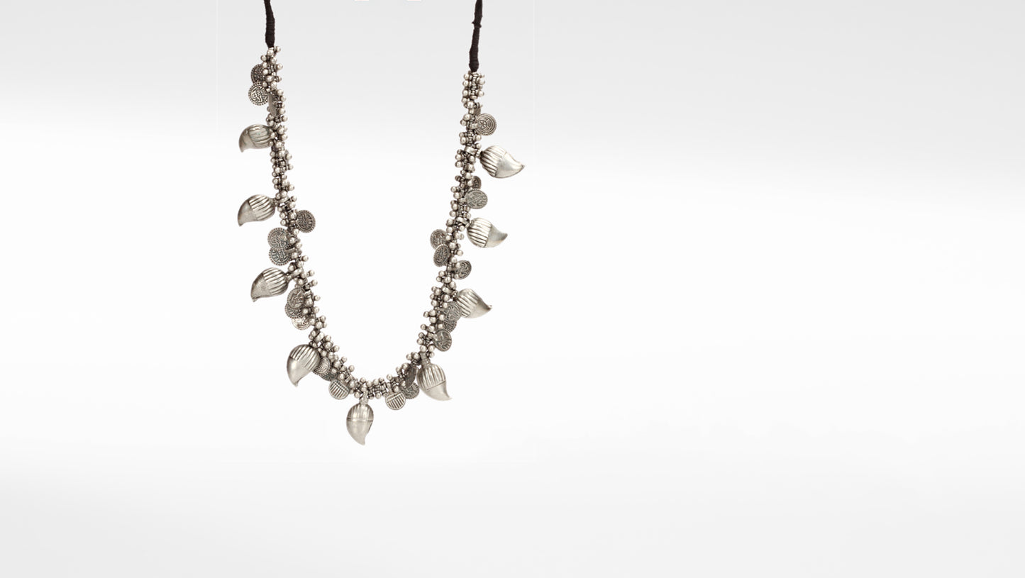 Sangeeta Boochra Silver Necklace