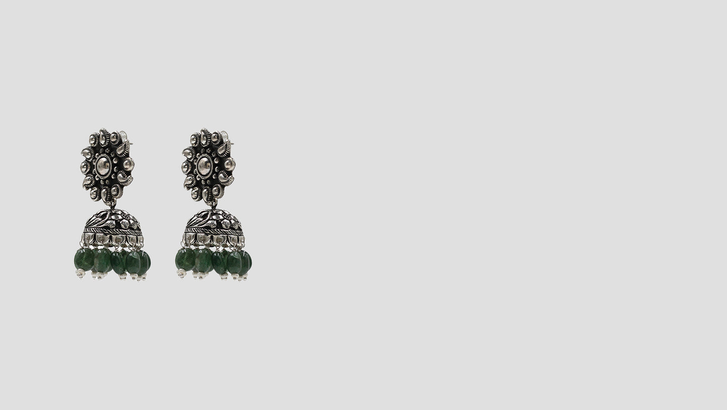 Royal Bloom: Sangeeta Boochra’s Classic Jhumkas