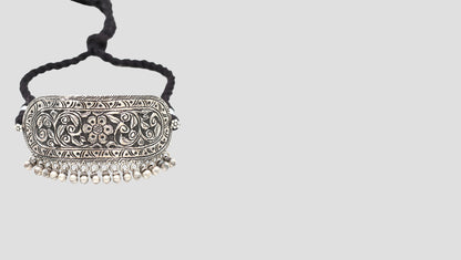 Sangeeta Boochra’s Traditional Tribal Silver Choker