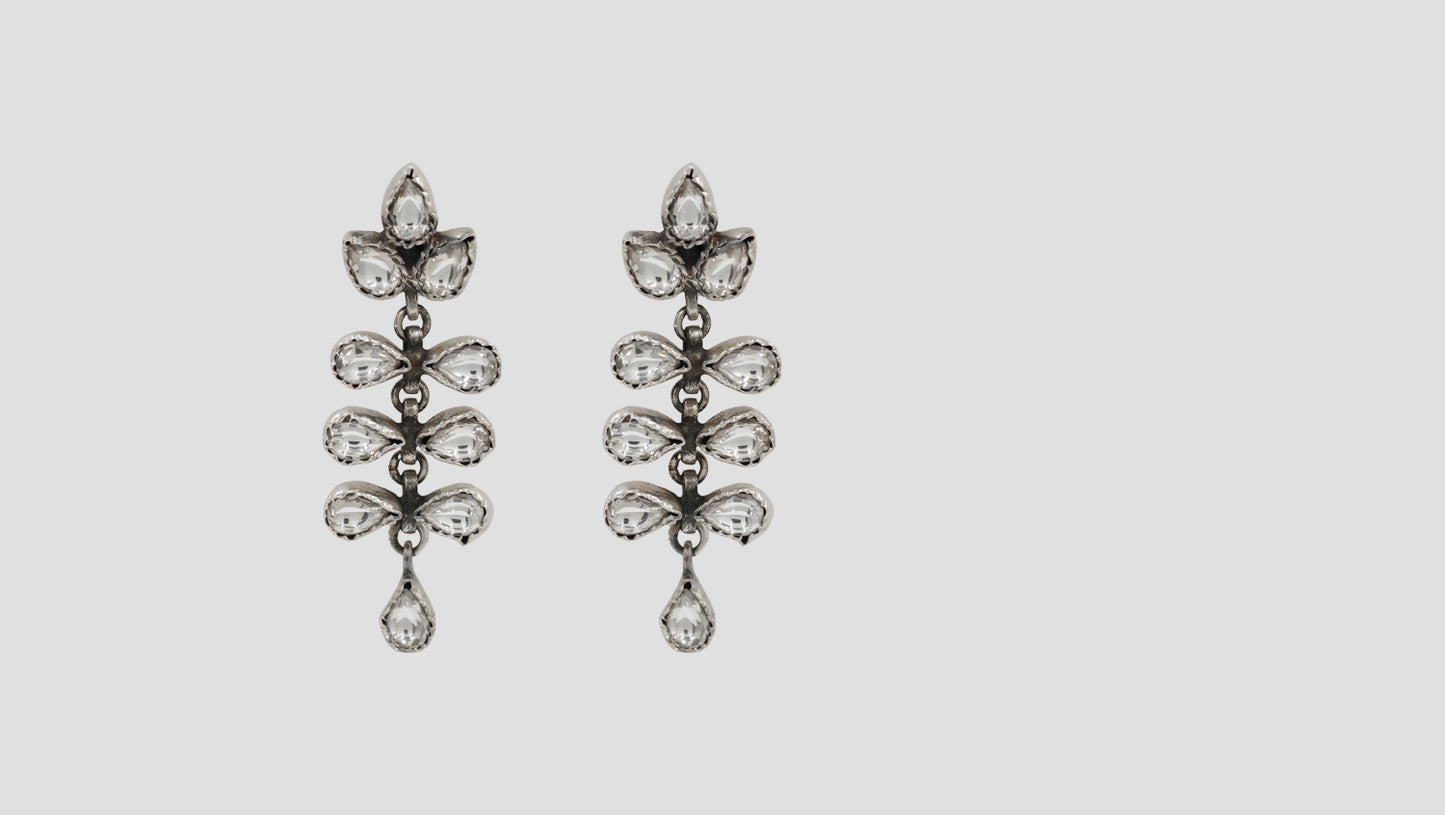 Handcrafted Kundan Dangle Earrings by Sangeeta Boochra