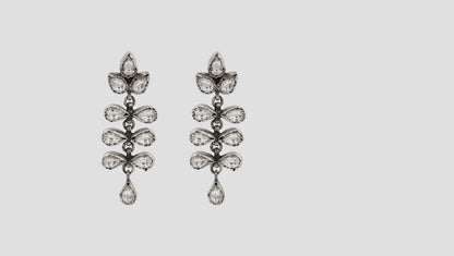 Handcrafted Kundan Dangle Earrings by Sangeeta Boochra