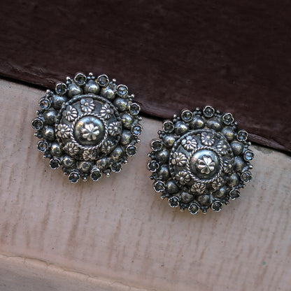Sangeeta Boochra Silver Earrings