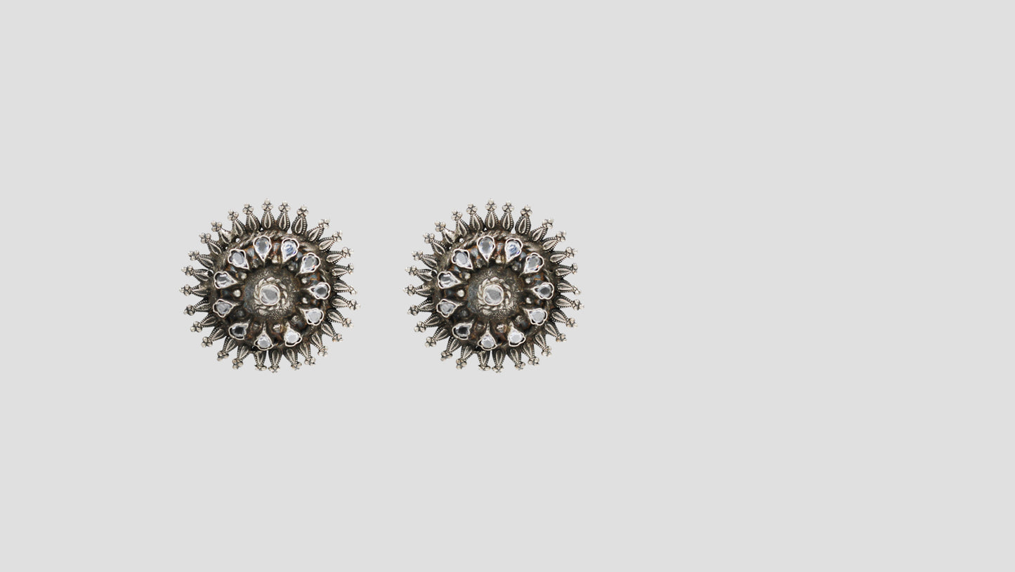 Sangeeta Boochra Ethnic Charm Statement Studs