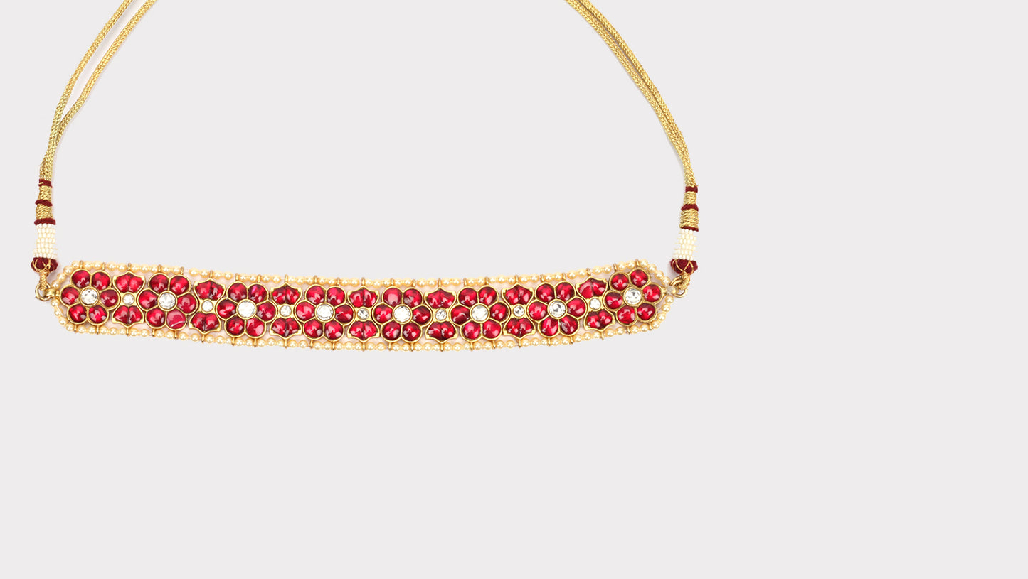 Sangeeta Boochra Artisan Silver Necklace