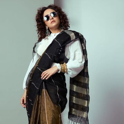 Amruta Khan Adorns the Tribal Royalty Silver Collection by Sangeeta Boochra