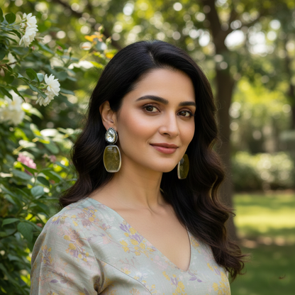 Sangeeta Boochra Handcrafted Silver Earrings