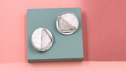 Timeless Craft: Sangeeta Boochra Silver Handcrafted Earrings