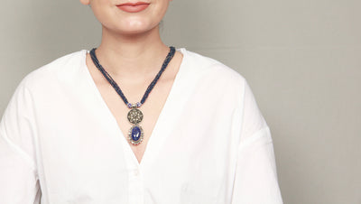 Mahira Silver Necklace