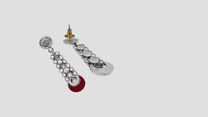 Heritage-Inspired Sterling Silver Earrings by Sangeeta Boochra