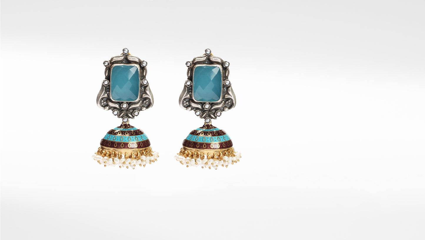 Sangeeta Boochra Silver Earrings