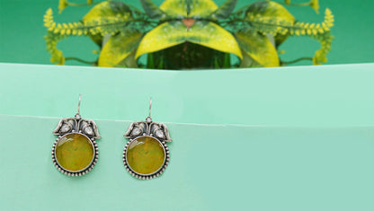 Royal Charm Silver Earrings by Sangeeta Boochra