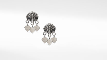 Sangeeta Boochra Silver Oxidized Handcrafted Earring