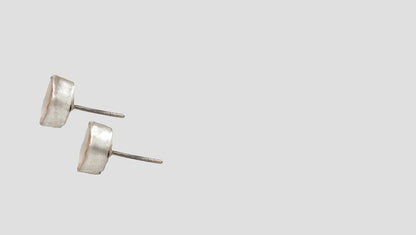 Ethereal Glow: Sangeeta Boochra Moissanite Silver Pendant & Earrings