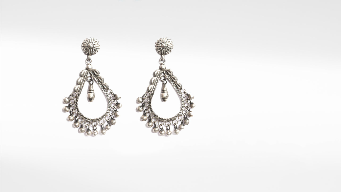 Sangeeta Boochra Silver Earrings